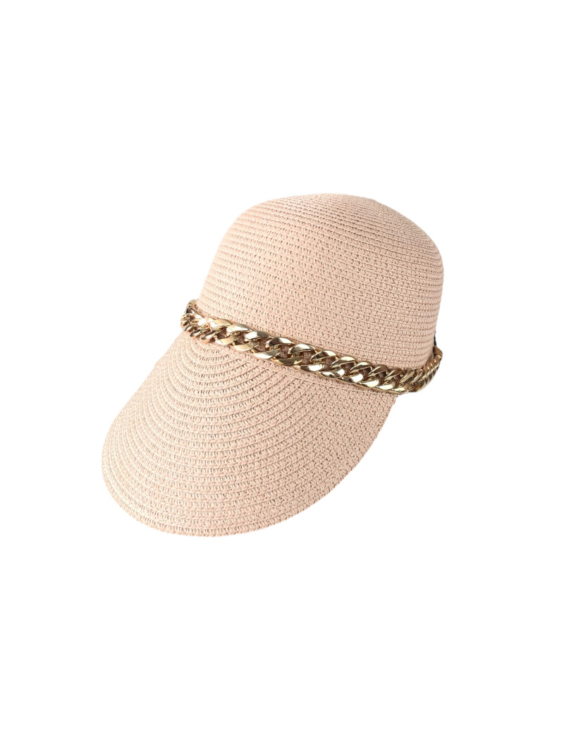 Mayorista Lidy's - Gorra de paja/papel con cadena gruesa