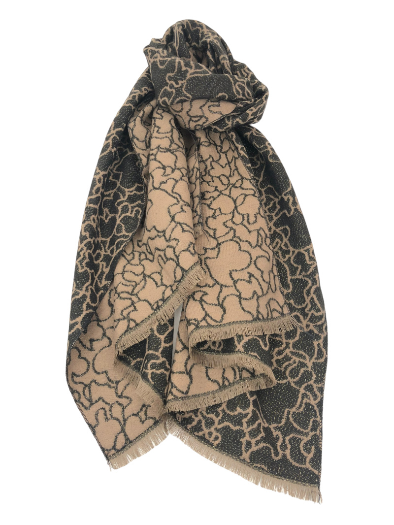 Grossiste Lidy's - Echarpe scintillante fantaisie à motifs