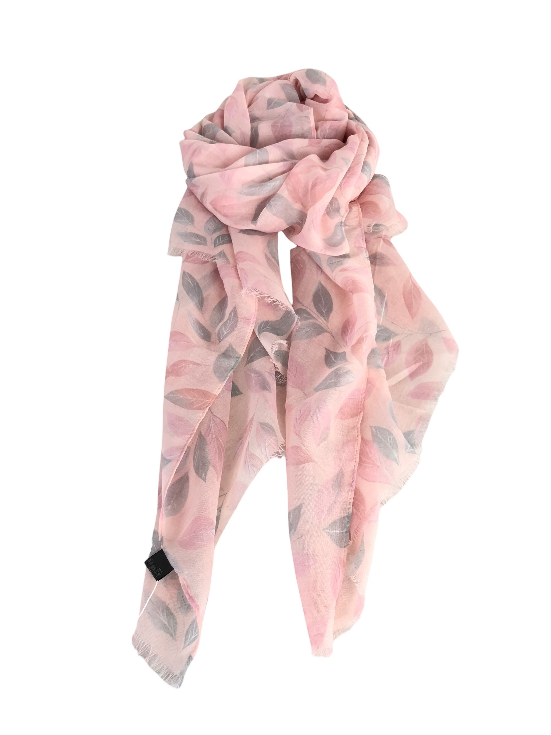 Grossiste Lidy's - Foulard imprimé à motif végétal, léger et doux