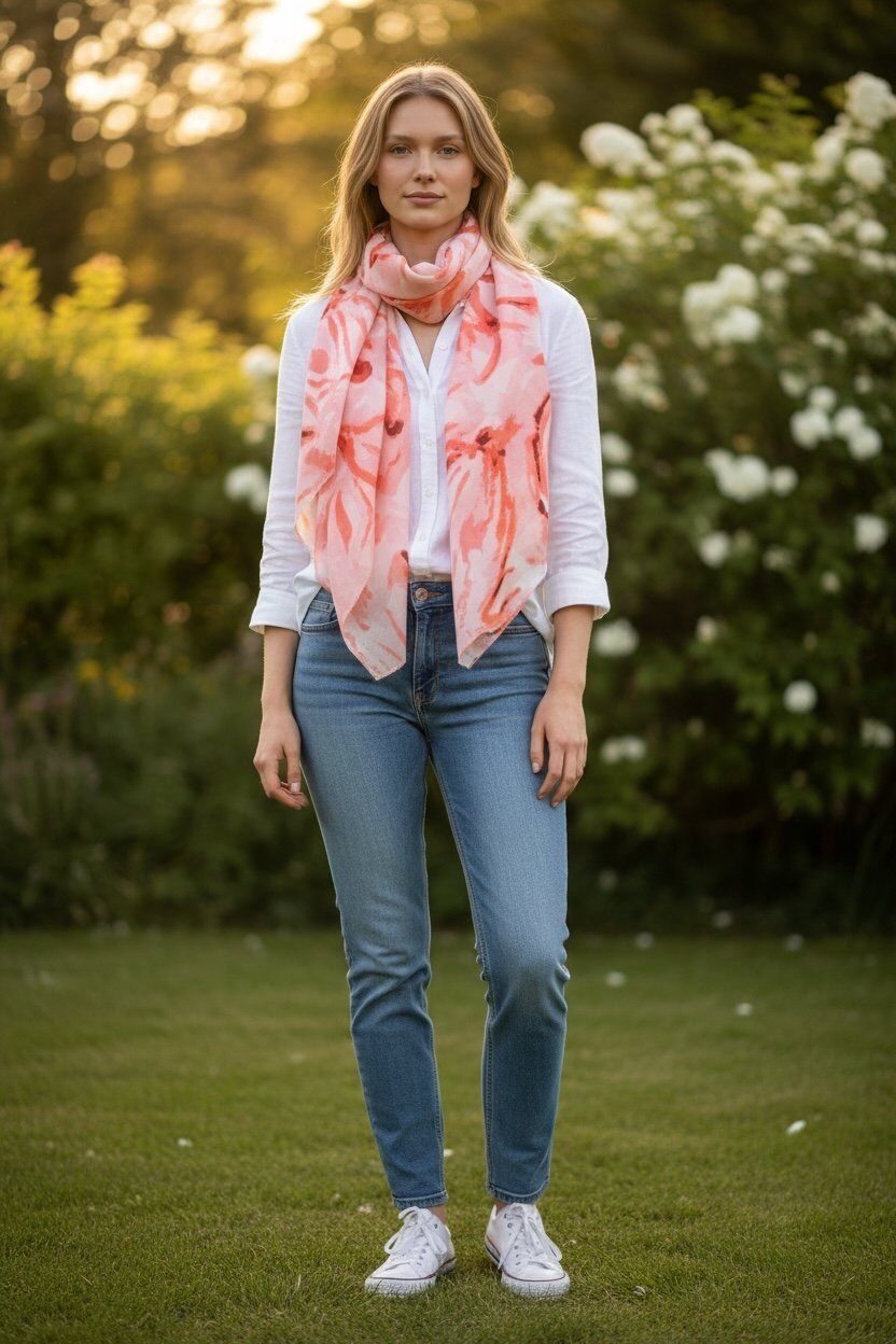 Wholesaler Lidy's - Tie-Dye Printed Scarf