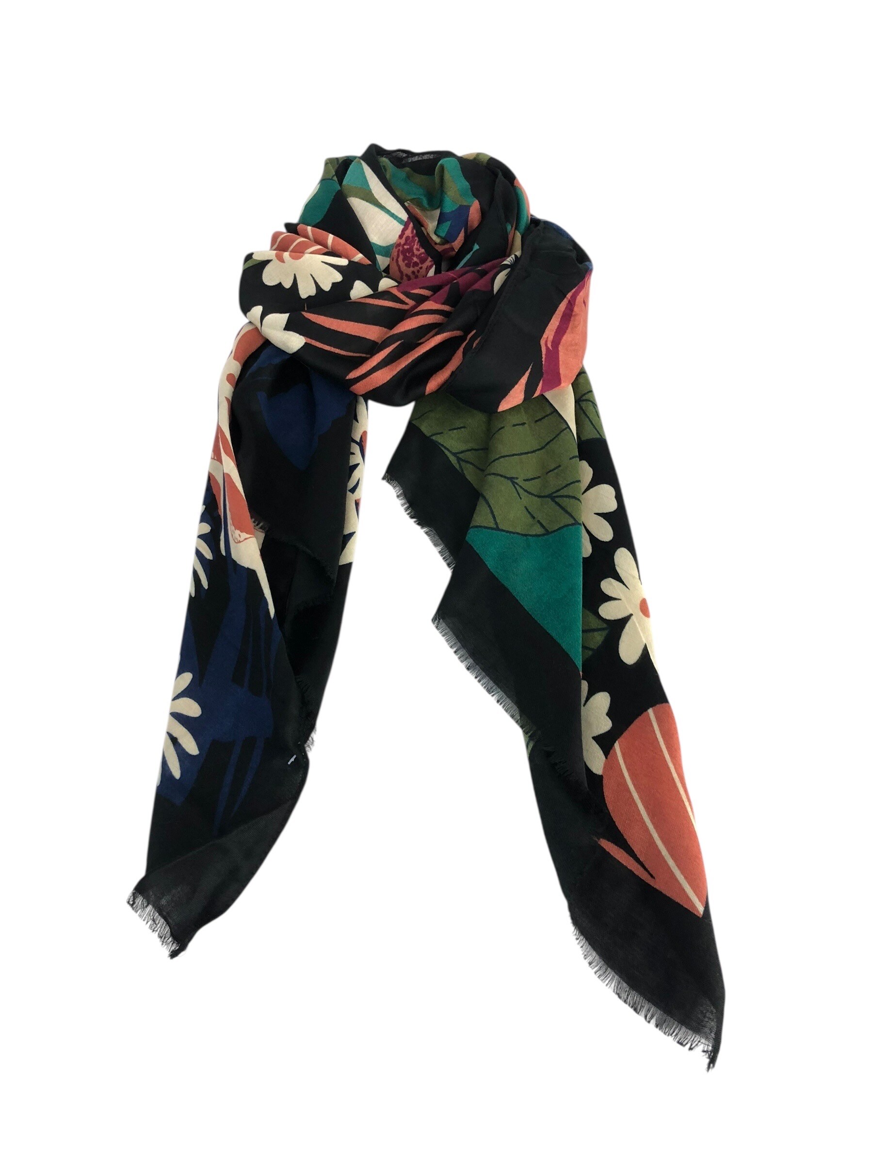 Grossiste Lidy's - Foulard Imprimé Floral