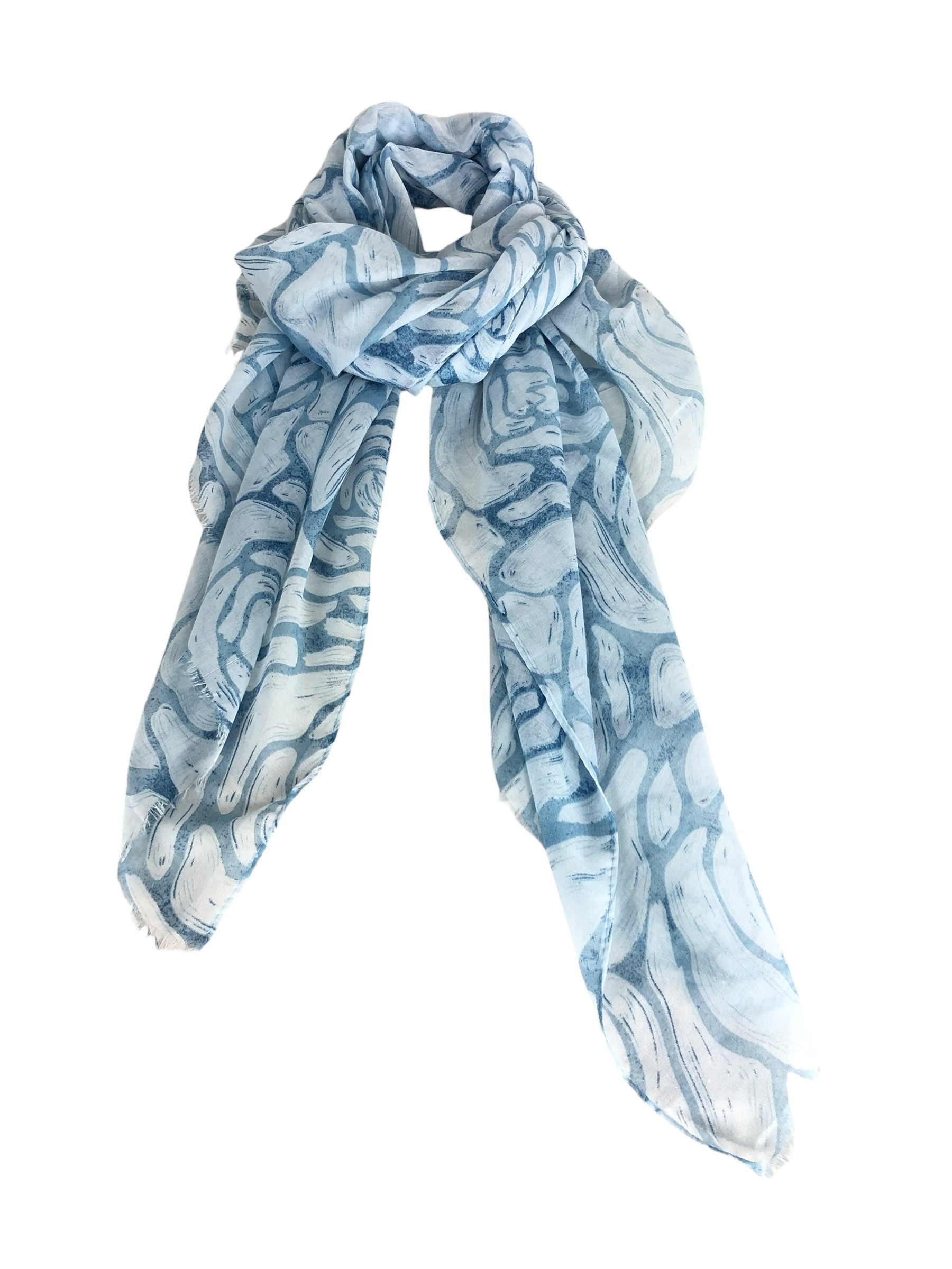 Grossiste Lidy's - Foulard imprimé à motif abstrait, léger et doux