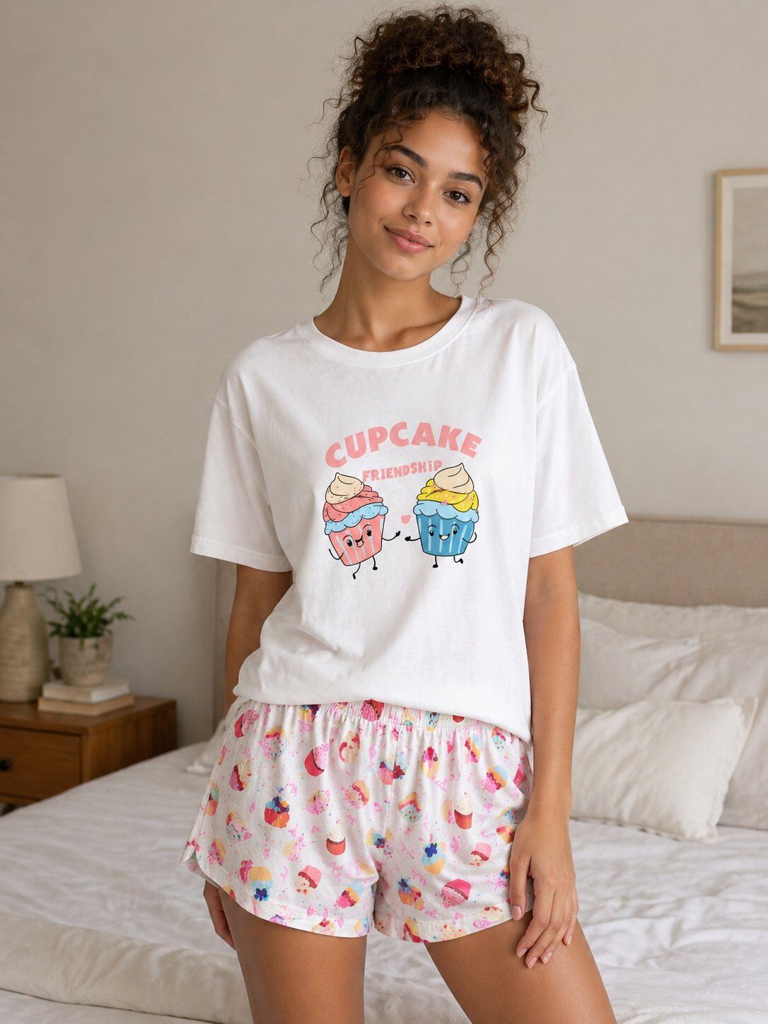 Grossiste LiLi & Zoe - Ensemble T-shirt + short ref F2509