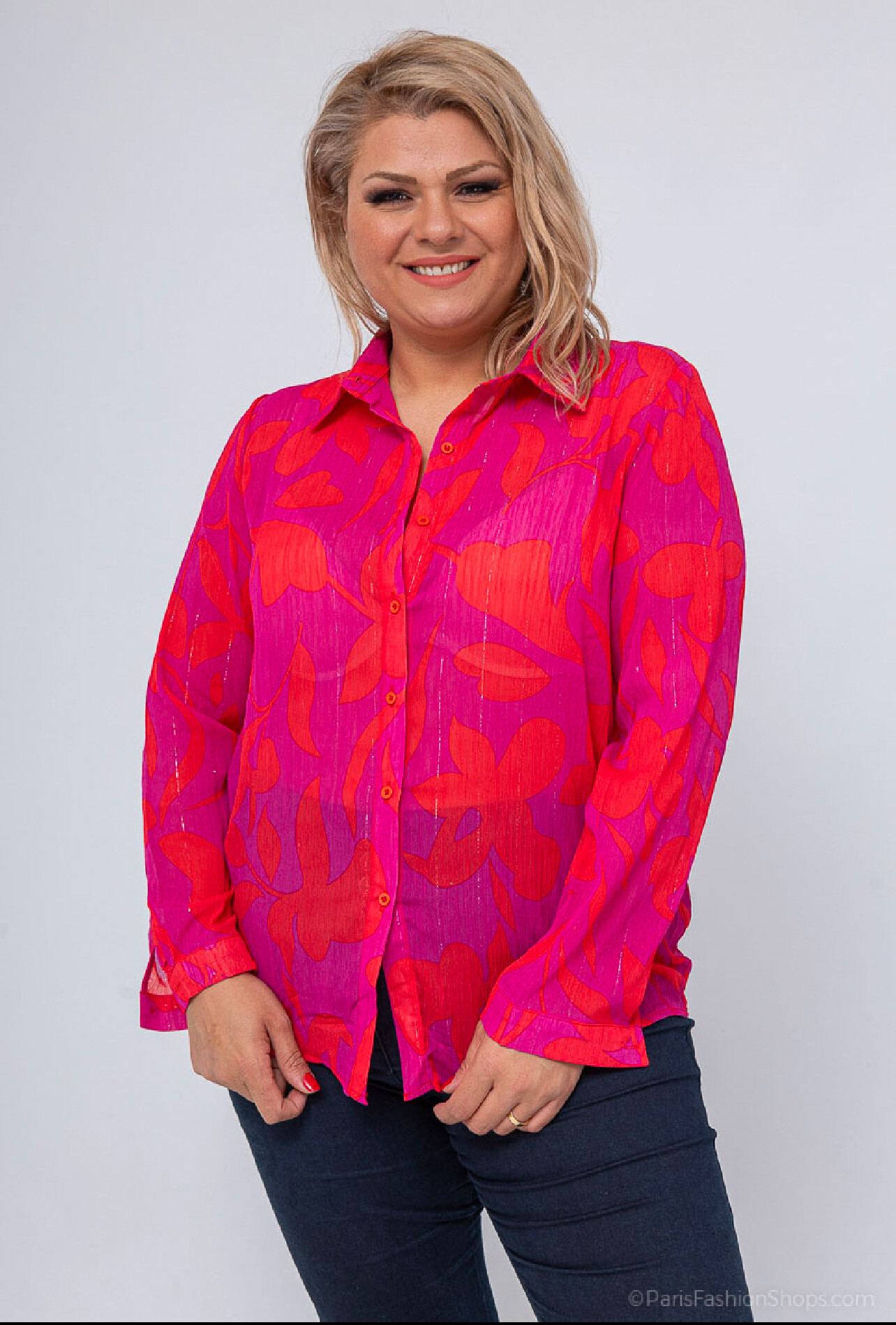 Grossiste Lilie Plus - chemises grande taille