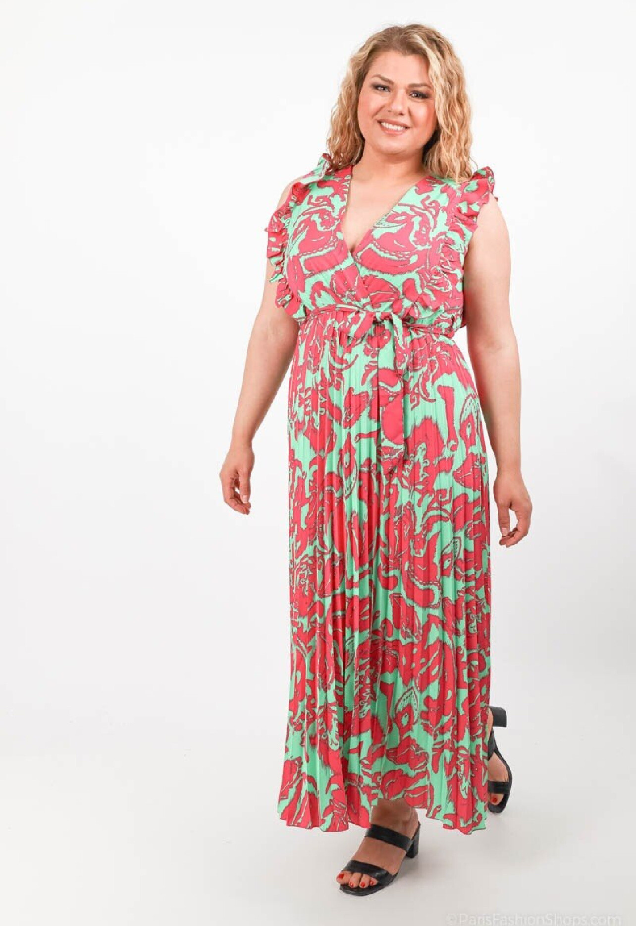 Wholesaler Lilie Plus - Printed dress big size