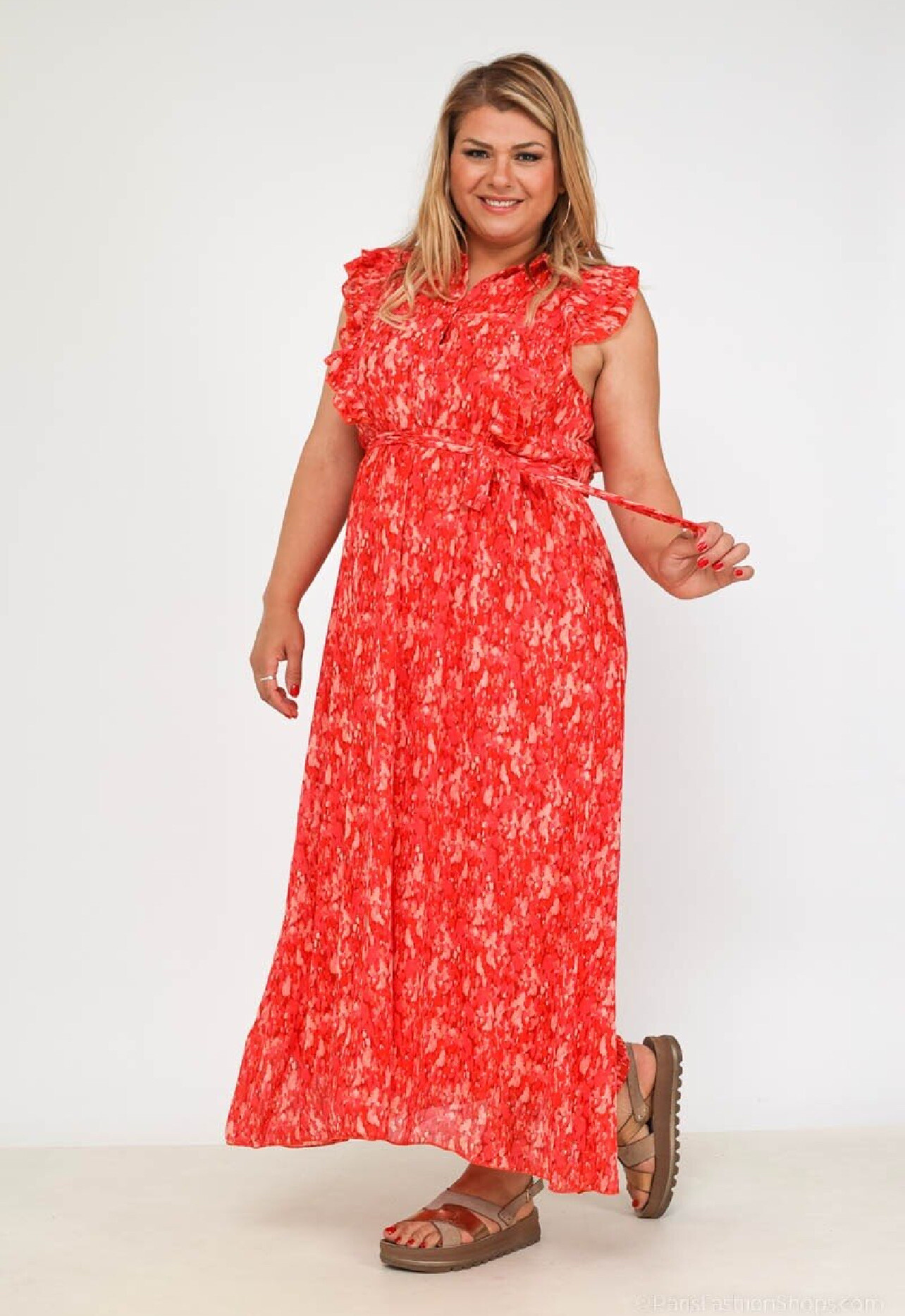 Wholesaler Lilie Plus - Printed dress big size