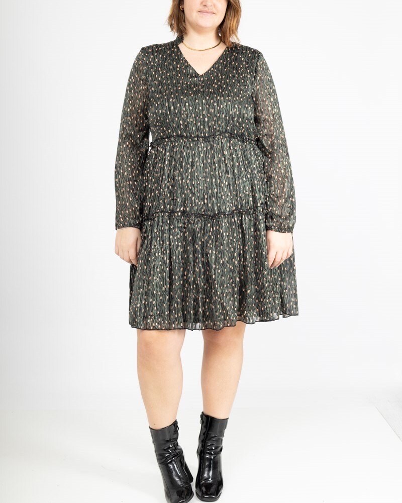 Wholesaler Lilie Plus - short dress with print plus size LXL XLXXL
