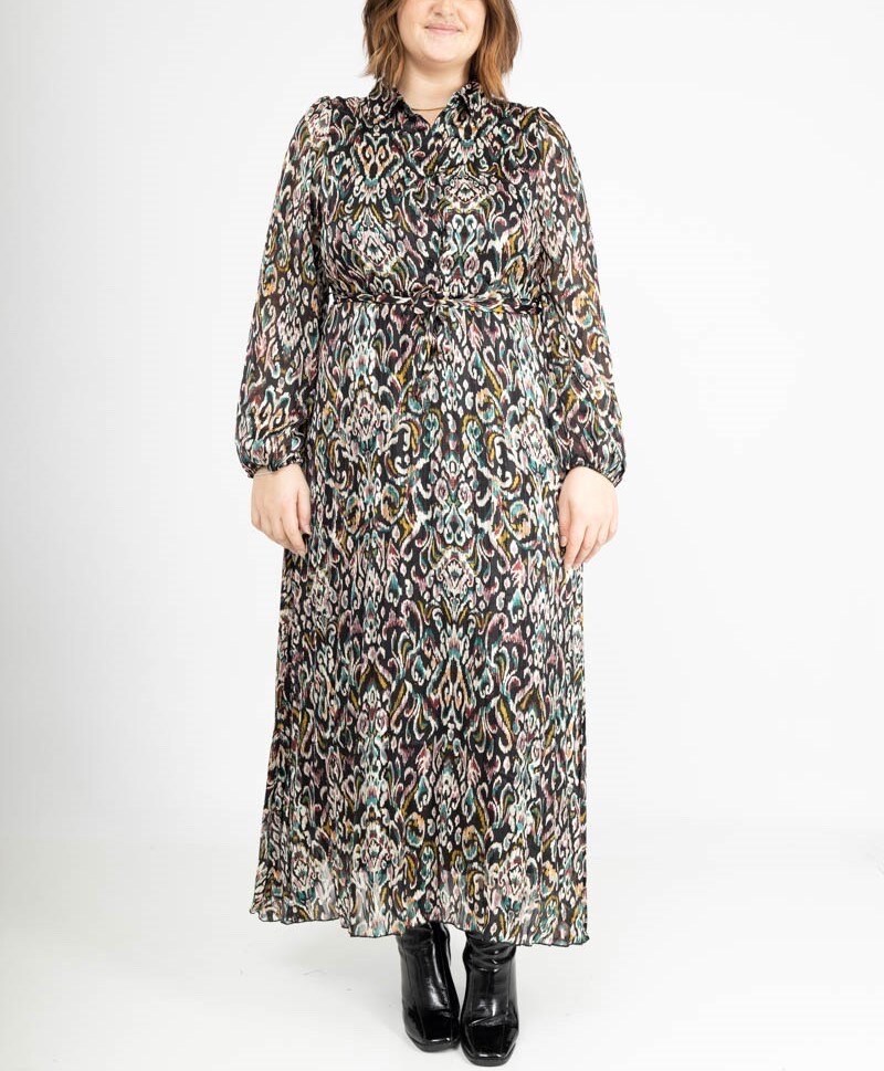 Wholesaler Lilie Plus - long dress with print plus size LXL XLXXL
