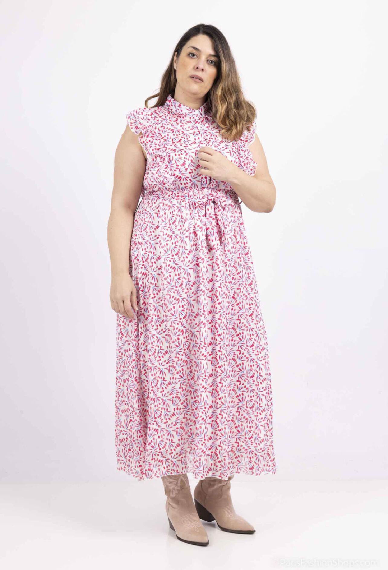 Wholesaler Lilie Plus - Printed dress big size