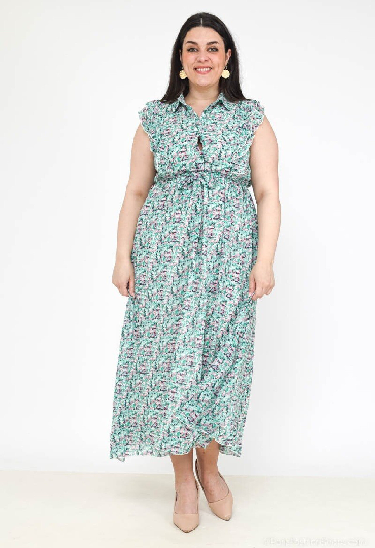 Wholesaler Lilie Plus - Printed dress big size