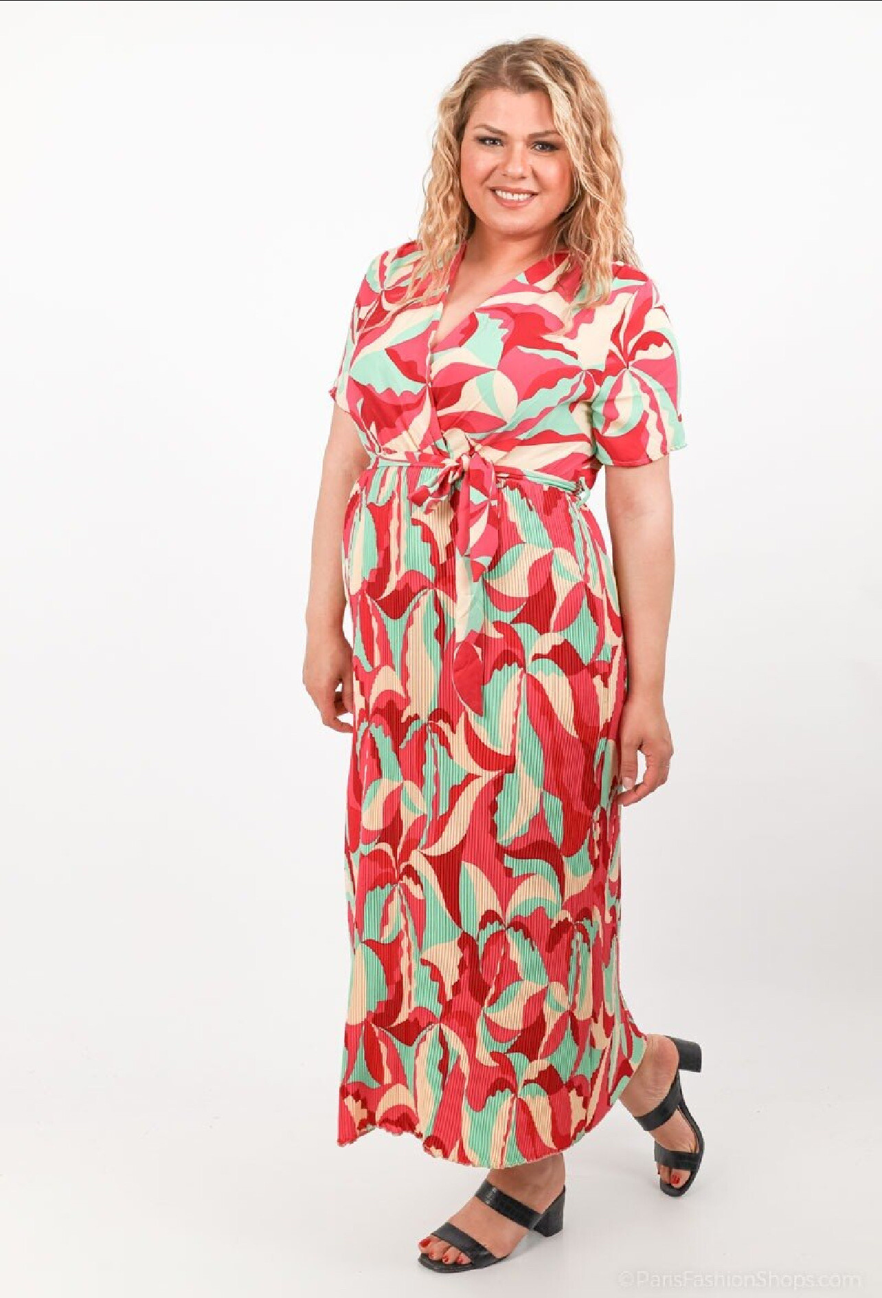 Wholesaler Lilie Plus - Printed dress big size