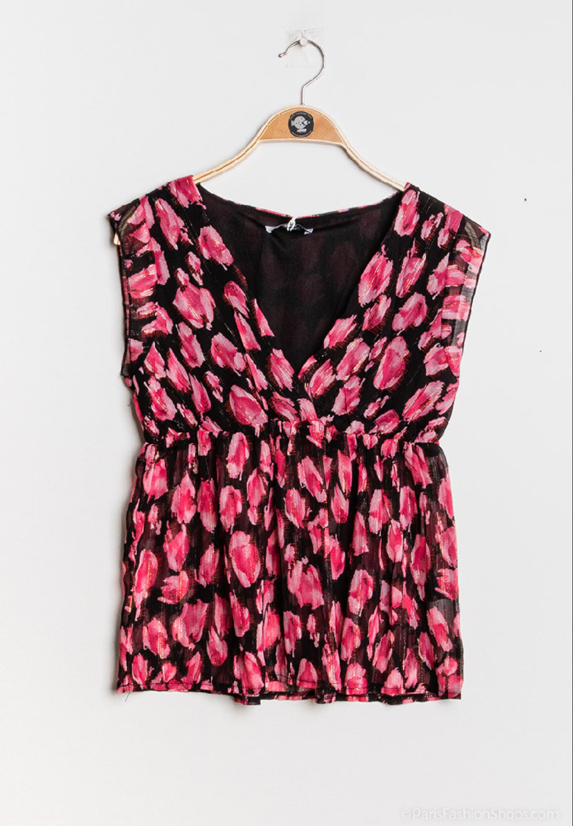 Grossiste Lilie Rose - Blouse imprimée