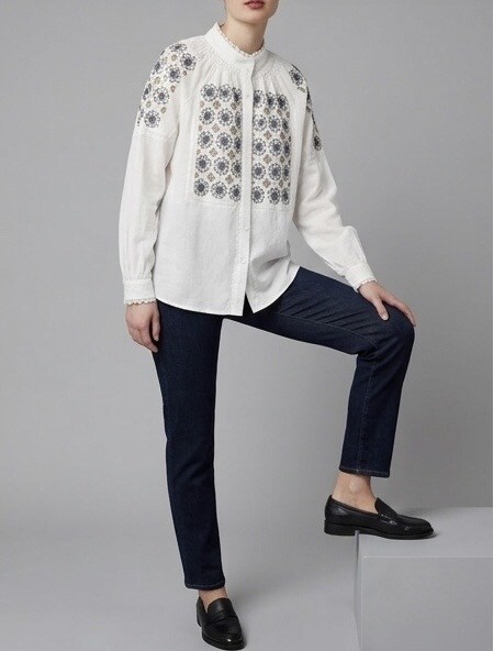 Wholesaler Lilie Rose - Shirt with sequins on the front