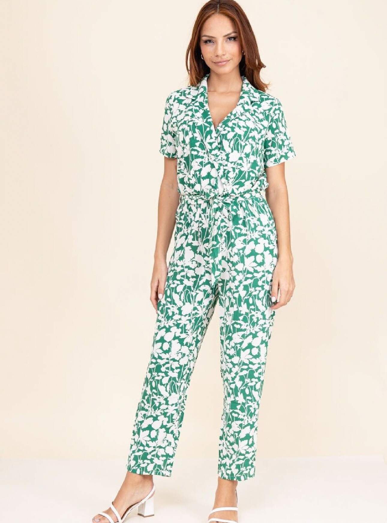 Großhändler Lilie Rose - Langer Overall mit Muster