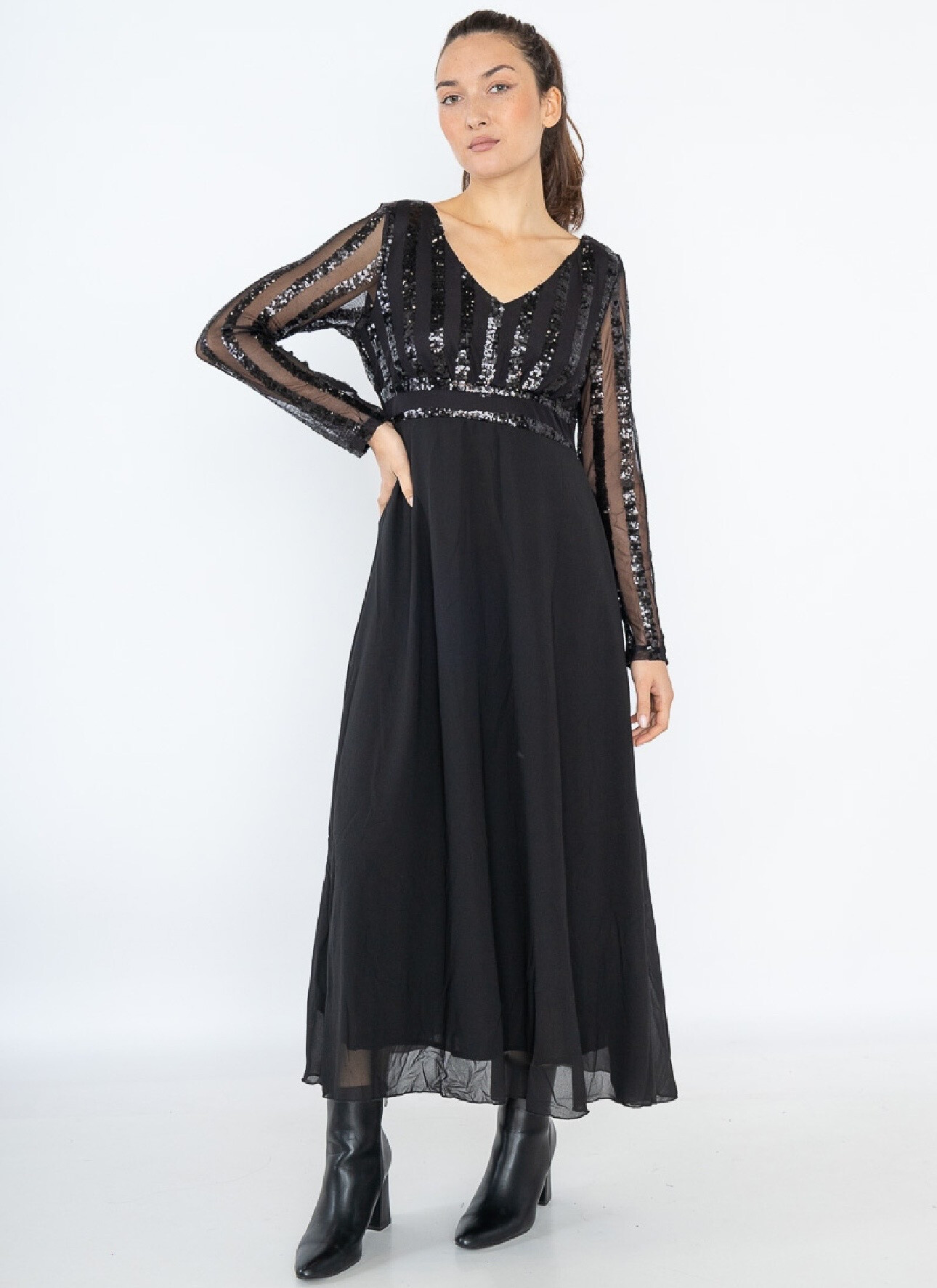Wholesaler Lilie Rose - Long printed dress