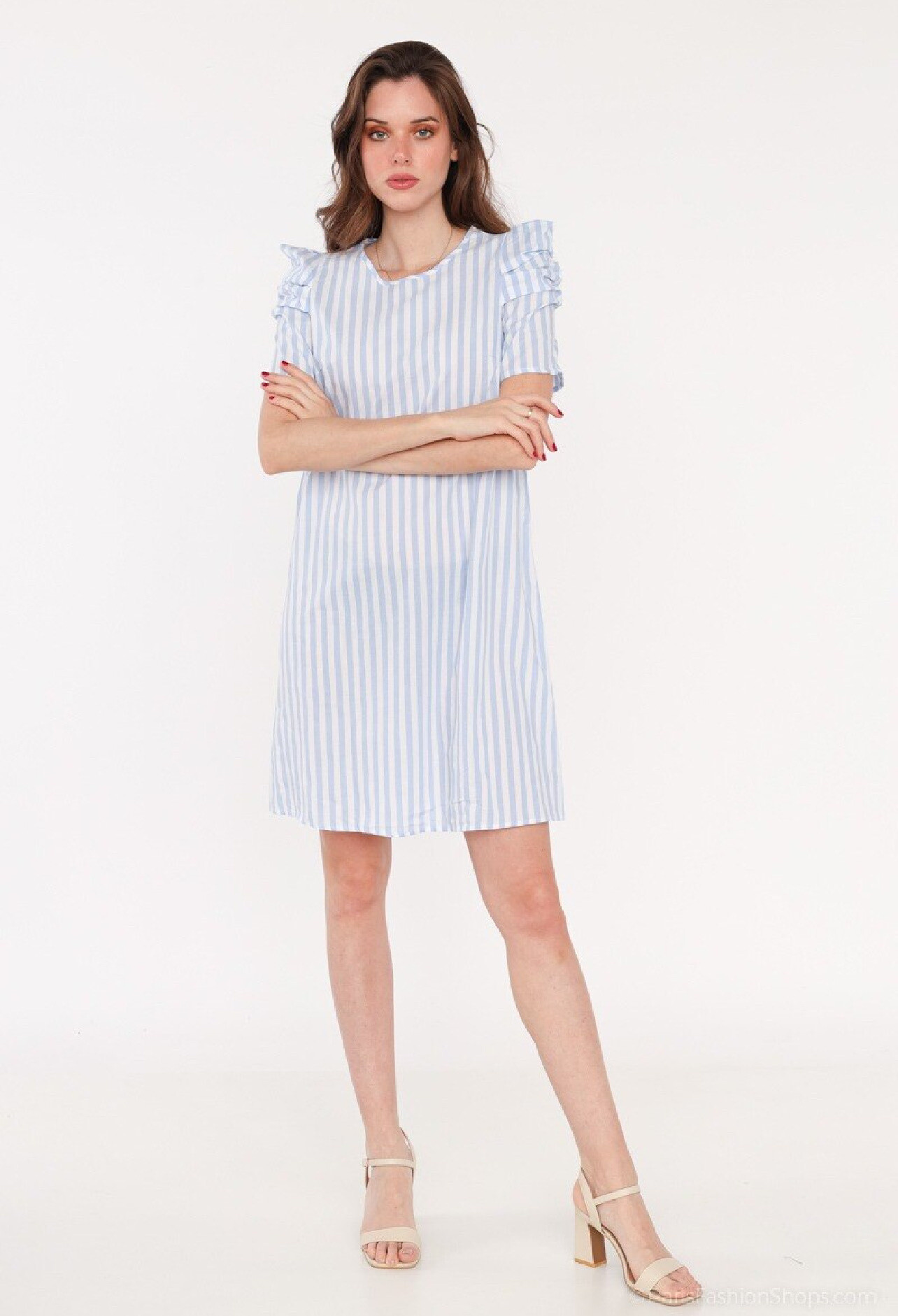 Wholesaler Lilie Rose - Striped dress