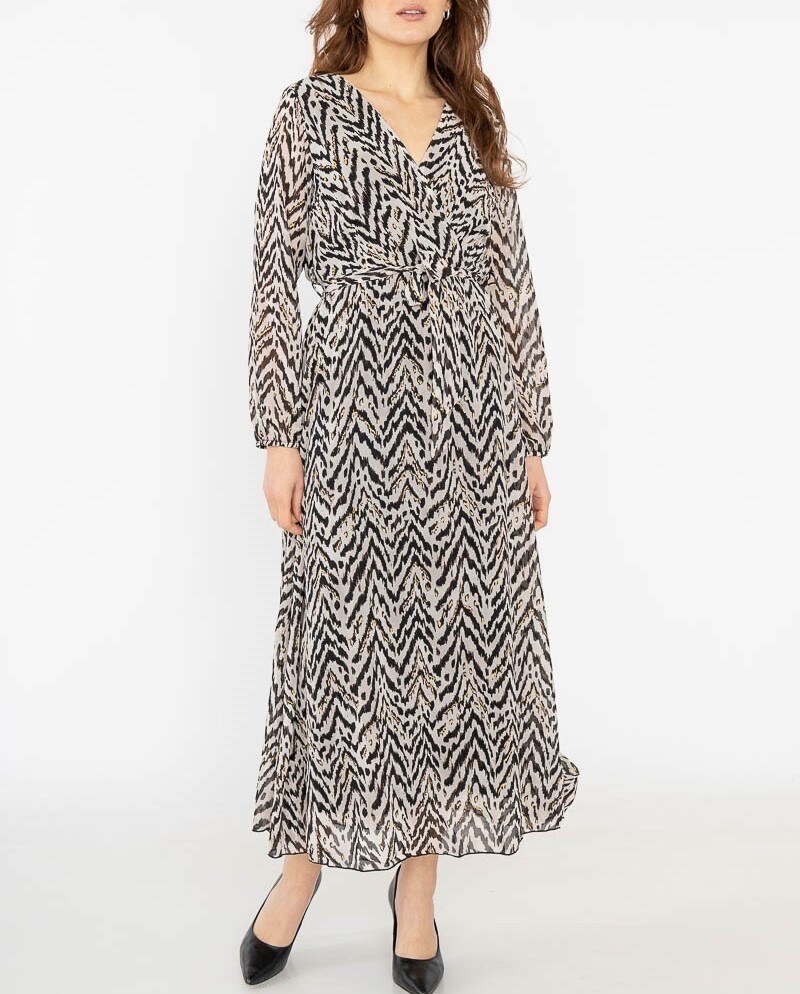 Grossiste Lilie Rose - Robe longue avec imprime