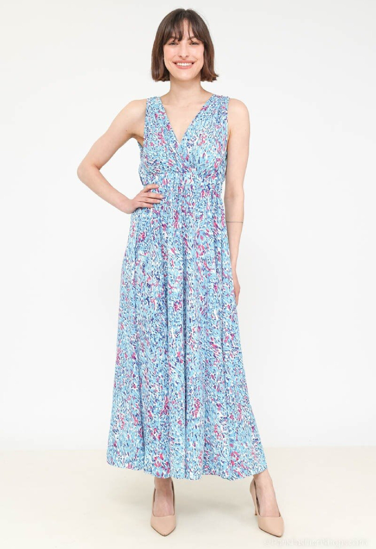 Wholesaler Lilie Rose - Robes longues à imprimé
