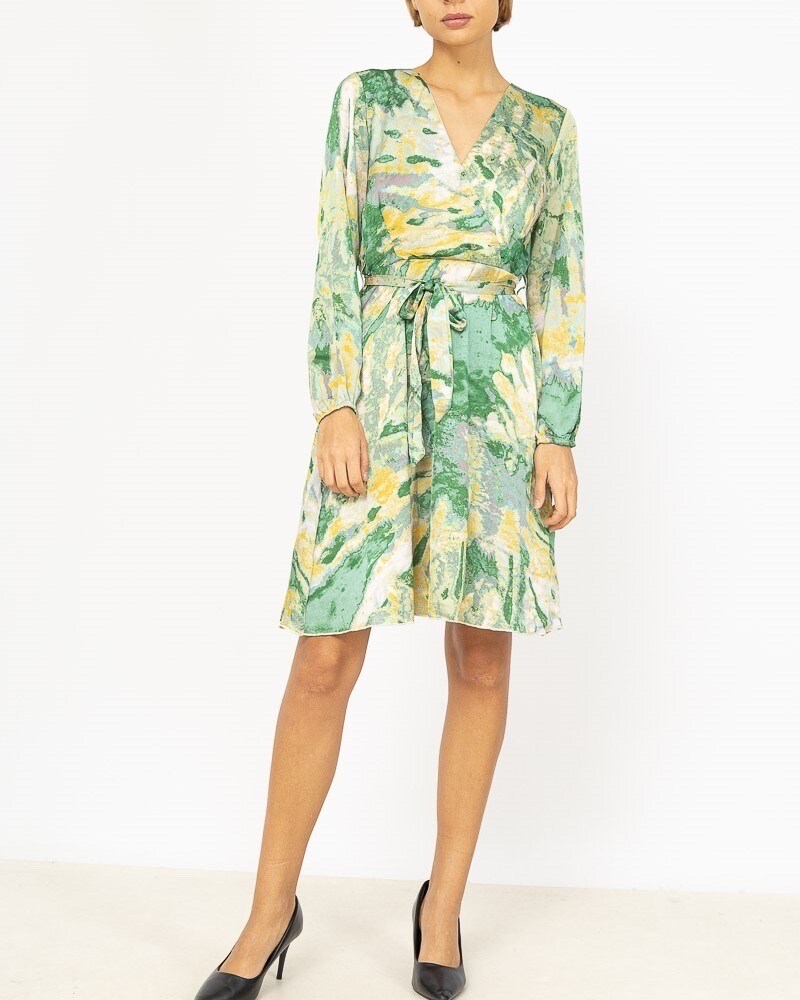 Grossiste Lilie Rose - Robe courte avec imprime