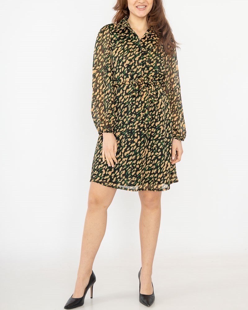 Grossiste Lilie Rose - robe courte avec imprime
