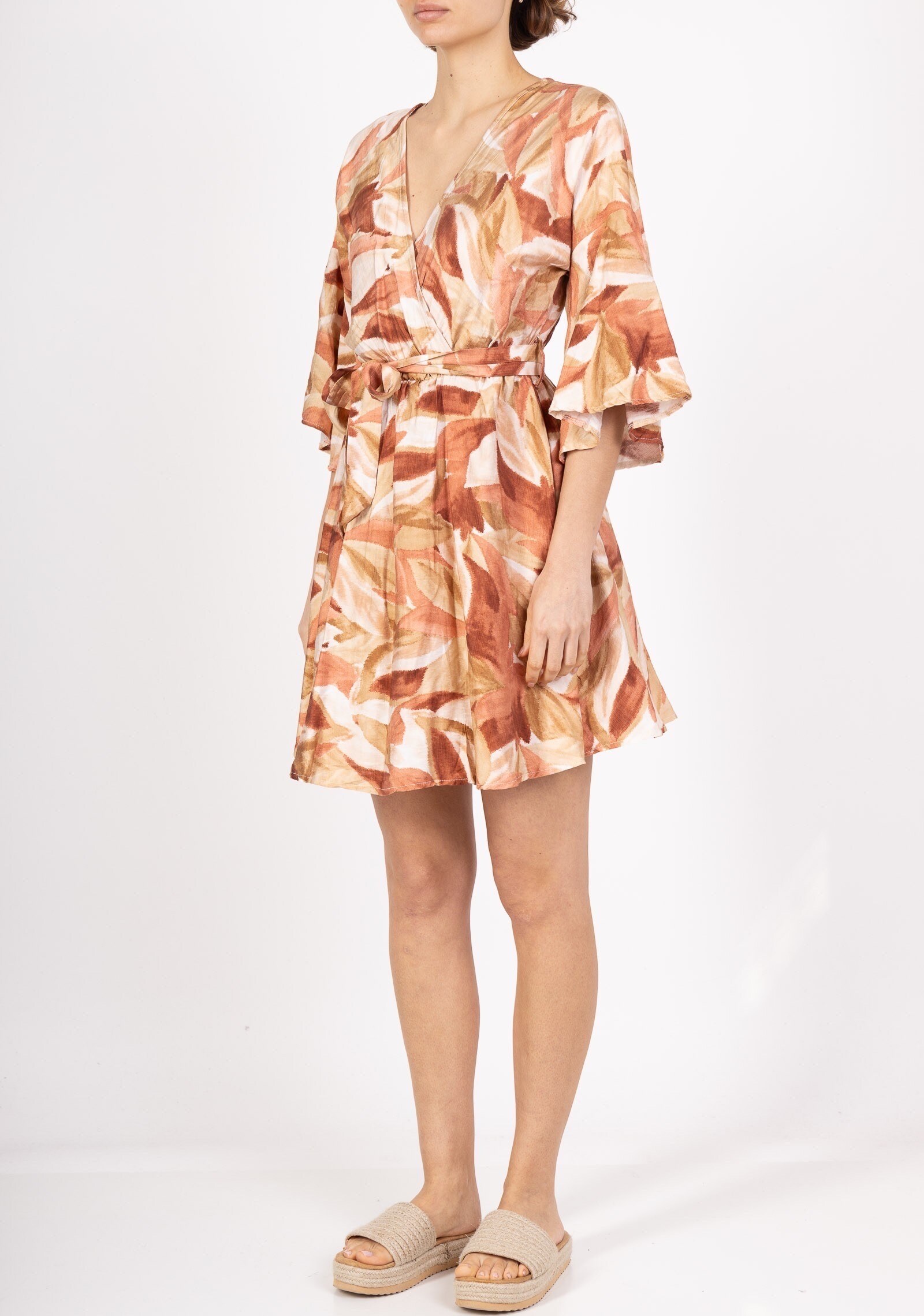 Grossiste Lilie Rose - Robe courte avec imprime