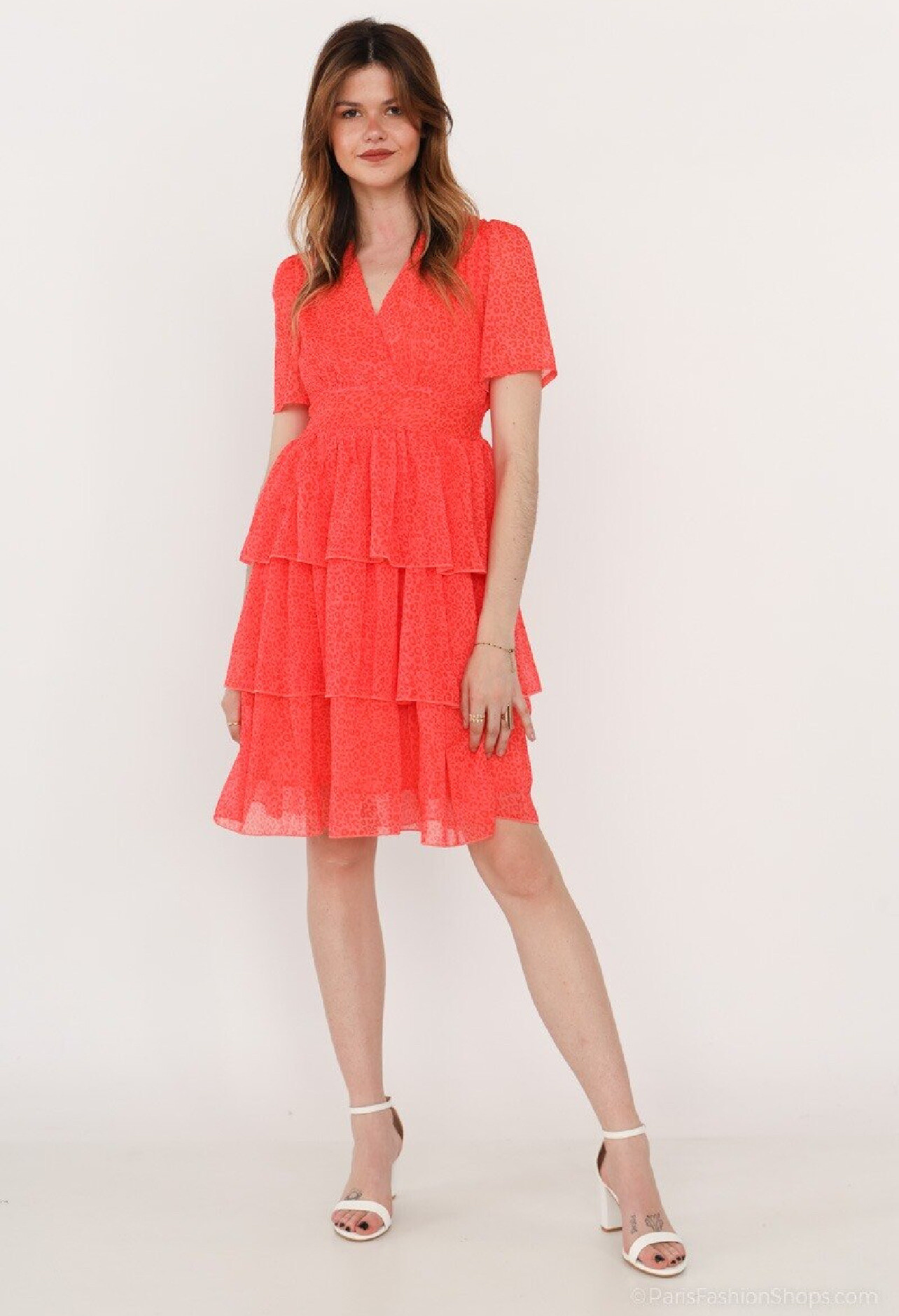 Wholesaler Lilie Rose - Short print dress