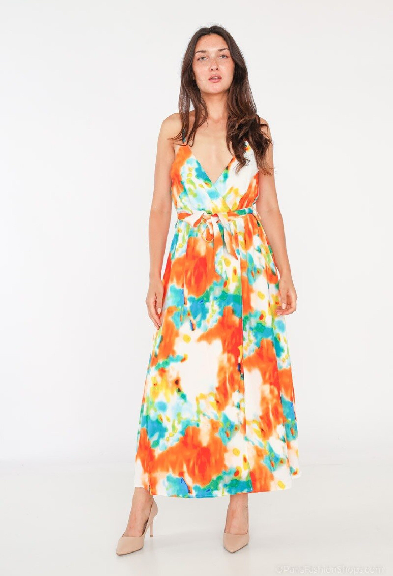 Wholesaler Lilie Rose - Long print dress