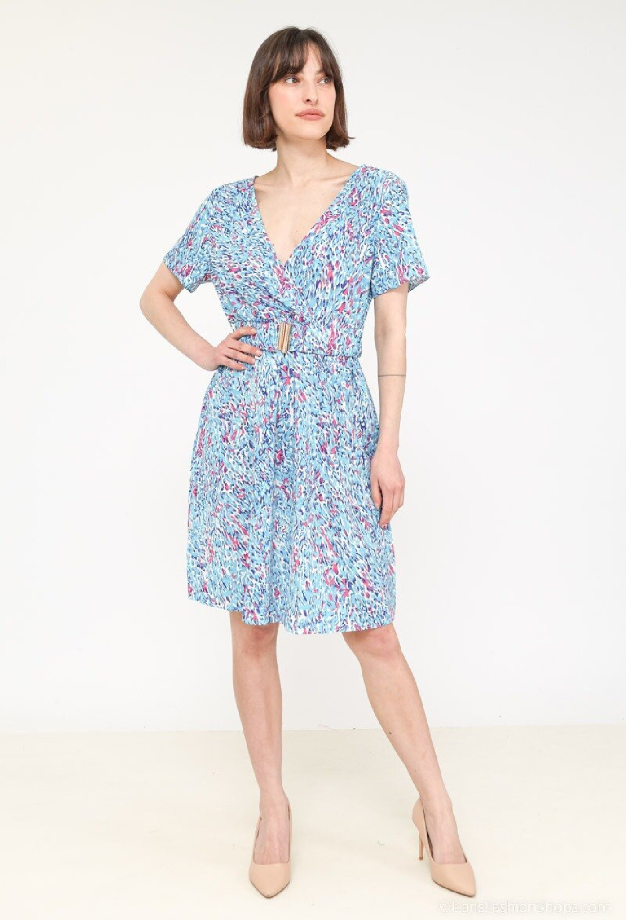 Wholesaler Lilie Rose - Robes courtes à imprimé