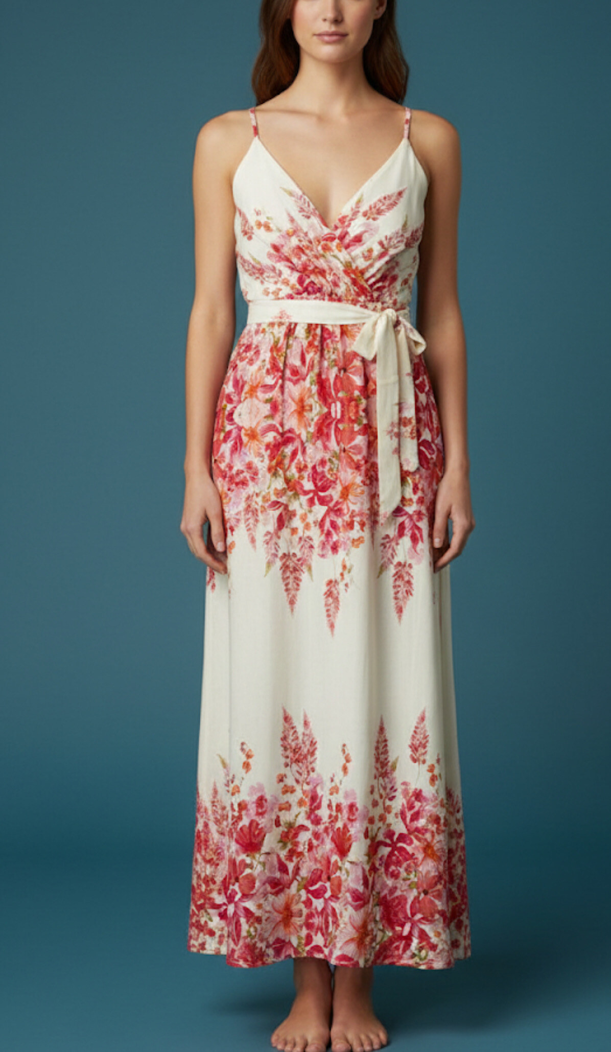 Spring long dresses, cotton and polyester, perfect for summer 2026, lightweight and breathable, made in China.