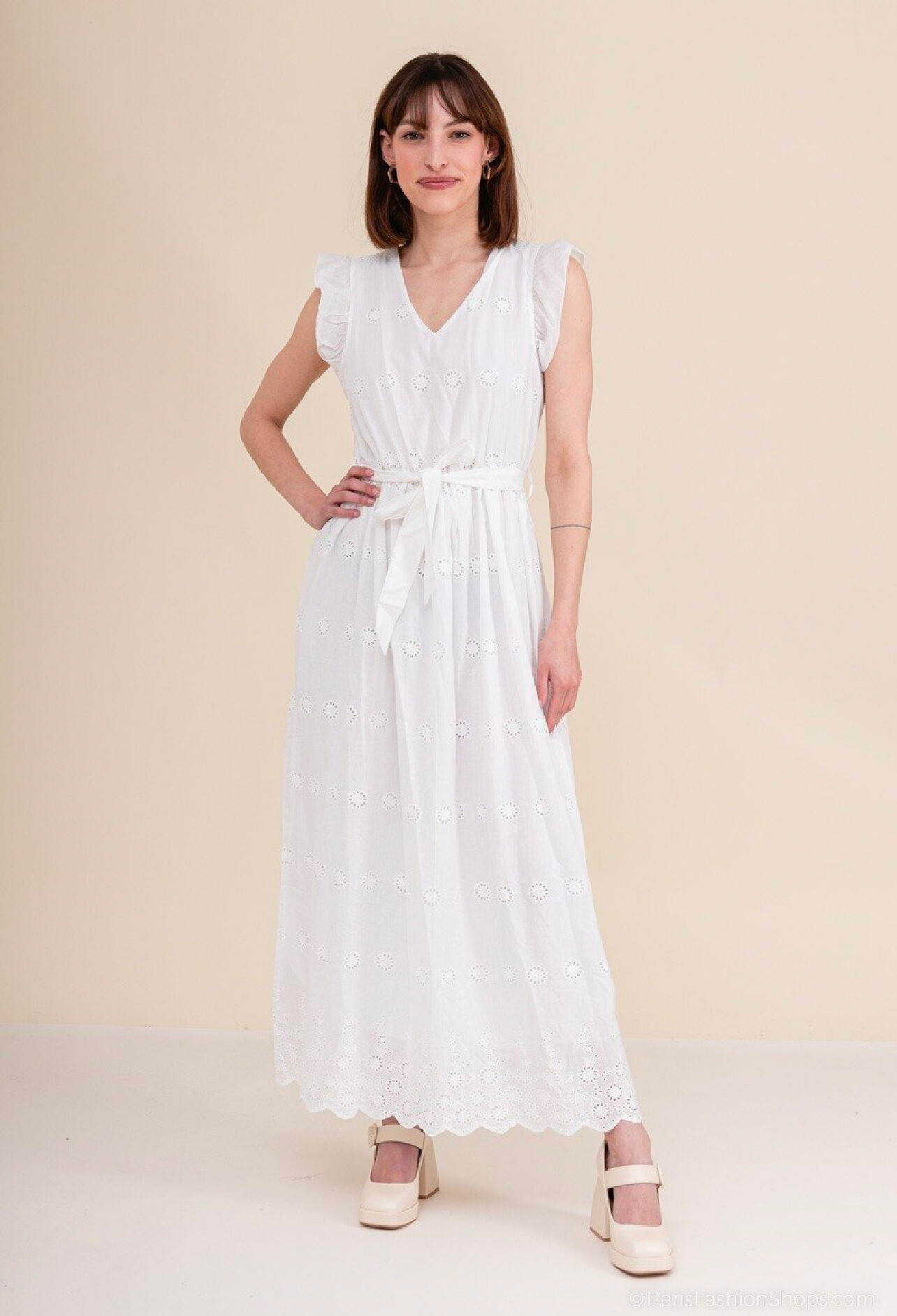 Großhändler Lilie Rose - Boho-Kleid
