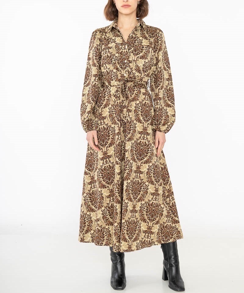 Wholesaler Lilie Rose - Long dress with print