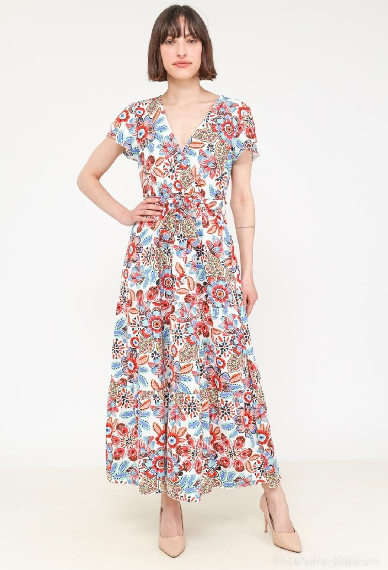 Wholesaler Lilie Rose - Robes longues à imprimé