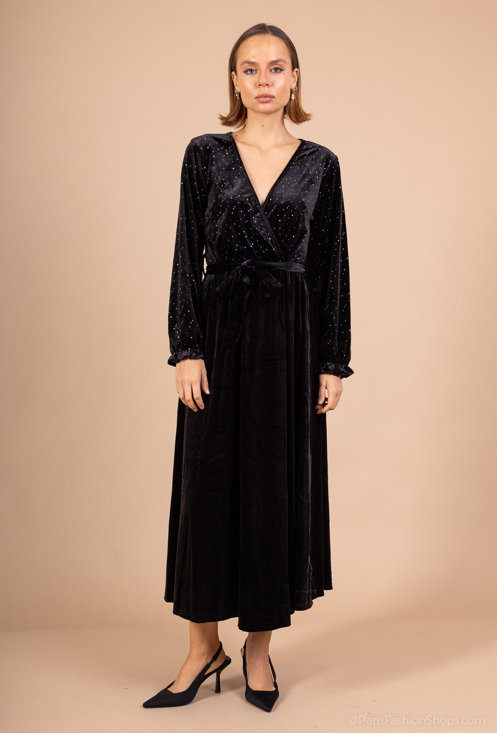 Wholesaler Lilie Rose - Long sequin dresses
