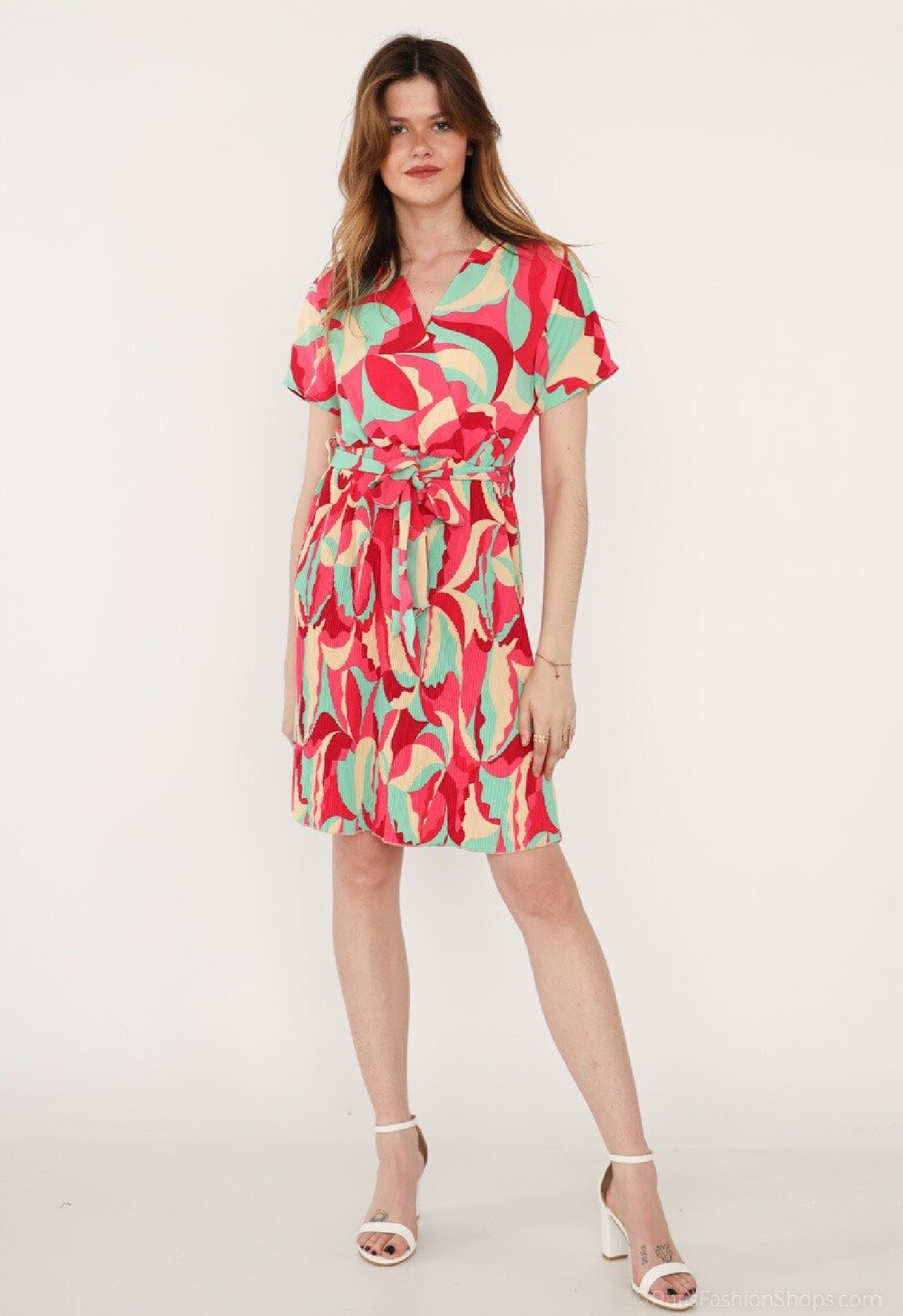 Wholesaler Lilie Rose - Short print dress