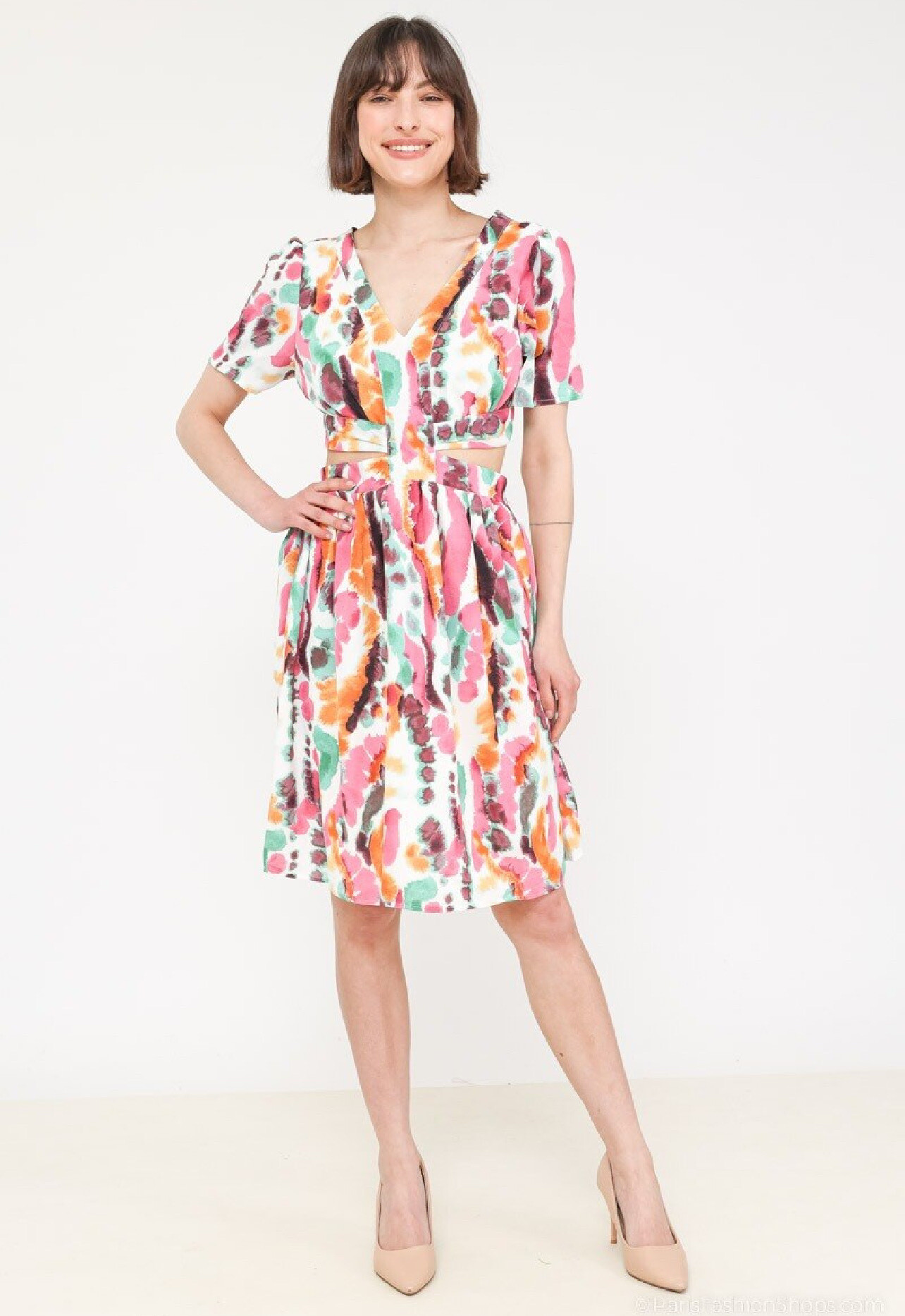 Wholesaler Lilie Rose - Robes courtes à imprimé
