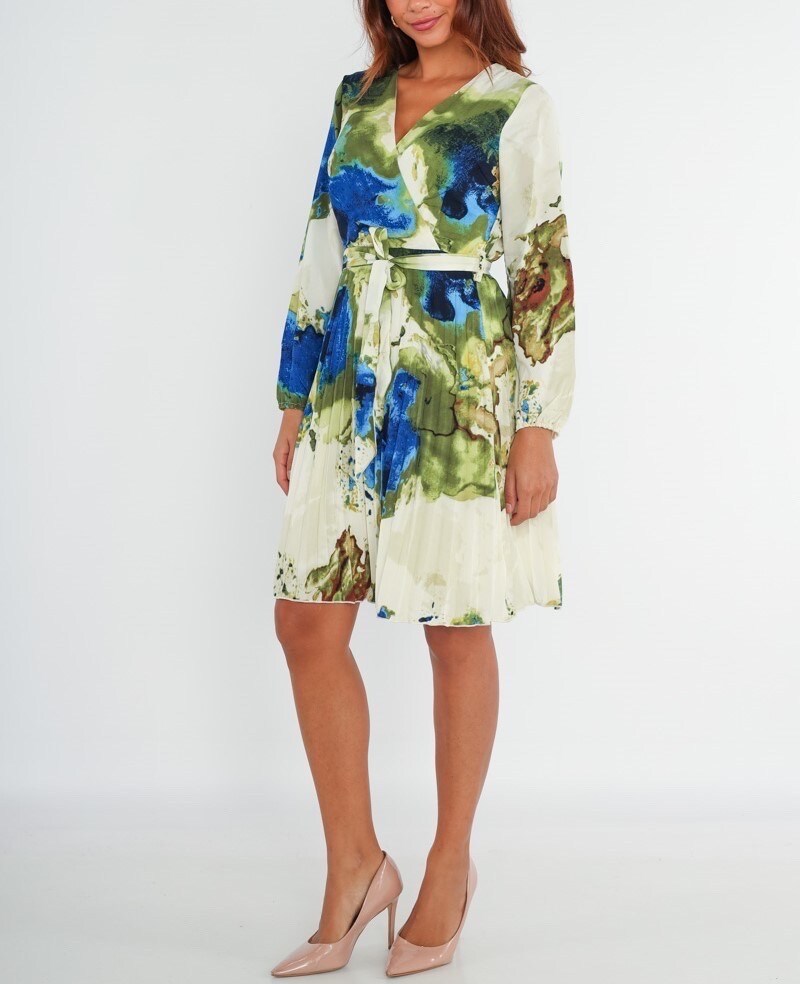 Wholesaler Lilie Rose - Short dress with print