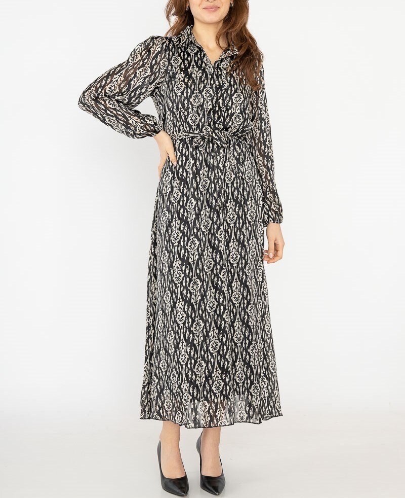 Grossiste Lilie Rose - Robe longue avec imprimé