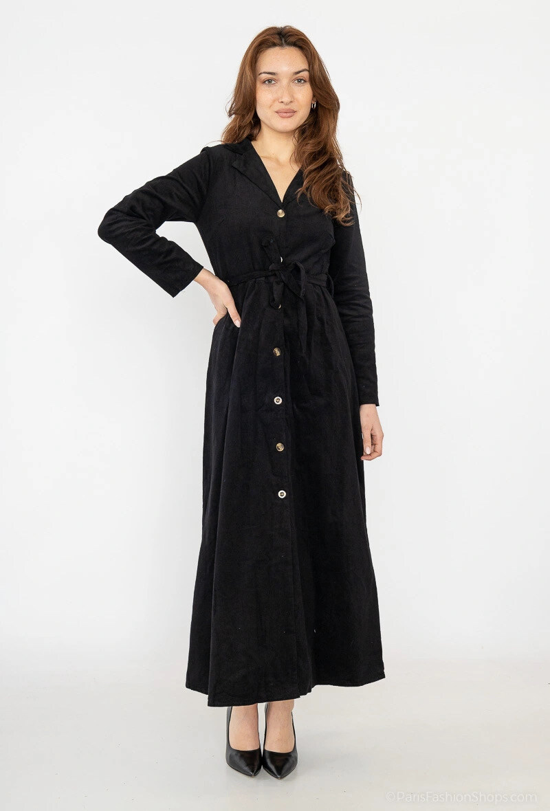 Wholesaler Lilie Rose - Long velvet dress