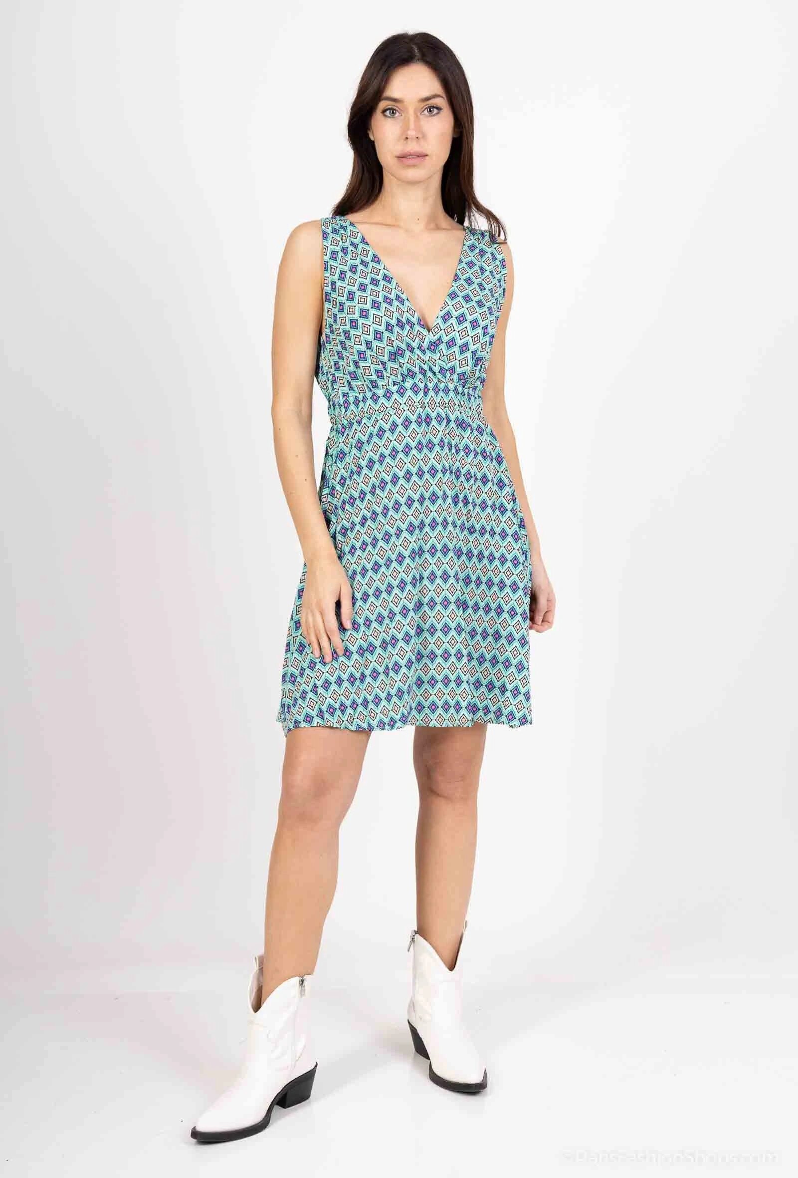 Wholesaler Lilie Rose - Short dress with print