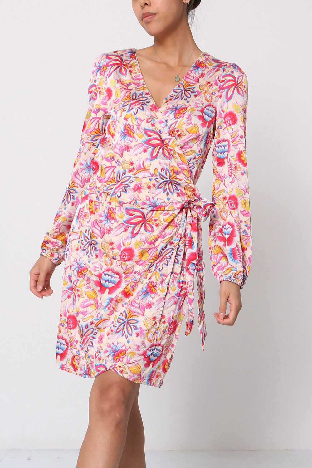 Wholesaler Lilie Rose - Short dress with print