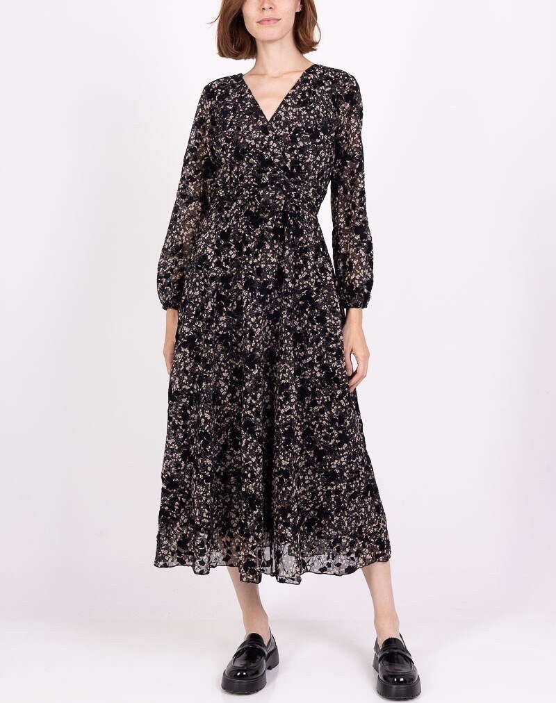 Mayorista Lilie Rose - Vestido largo con estampado