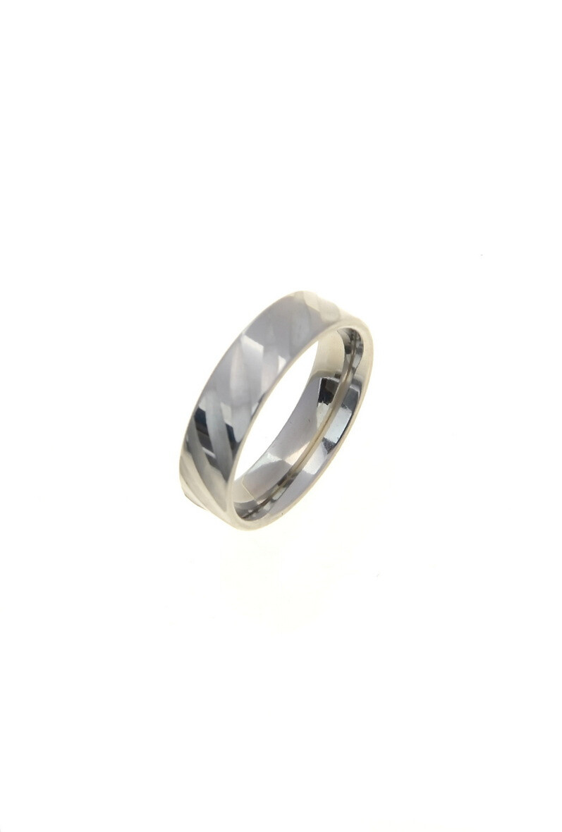 Wholesaler LILY CONTI-L&C Bijoux - Stainless Steel Ring - Width: 6 mm