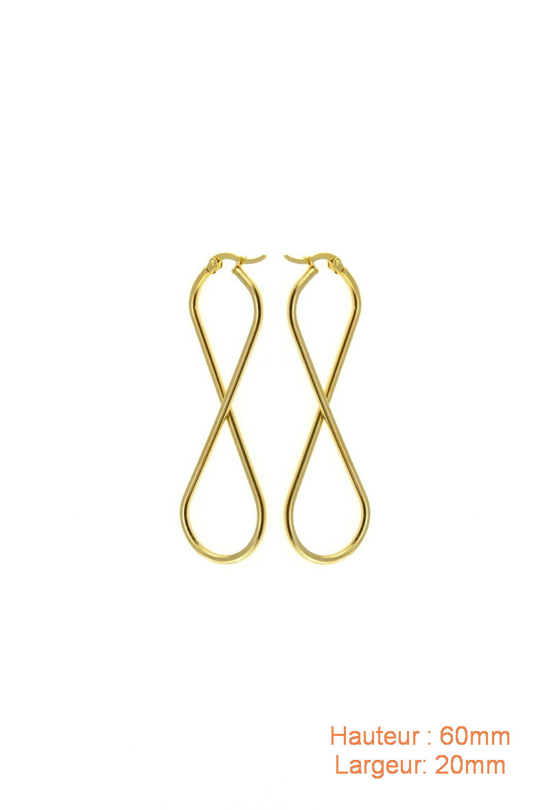 Wholesaler LILY CONTI-L&C Bijoux - Earrings-Stainless Steel