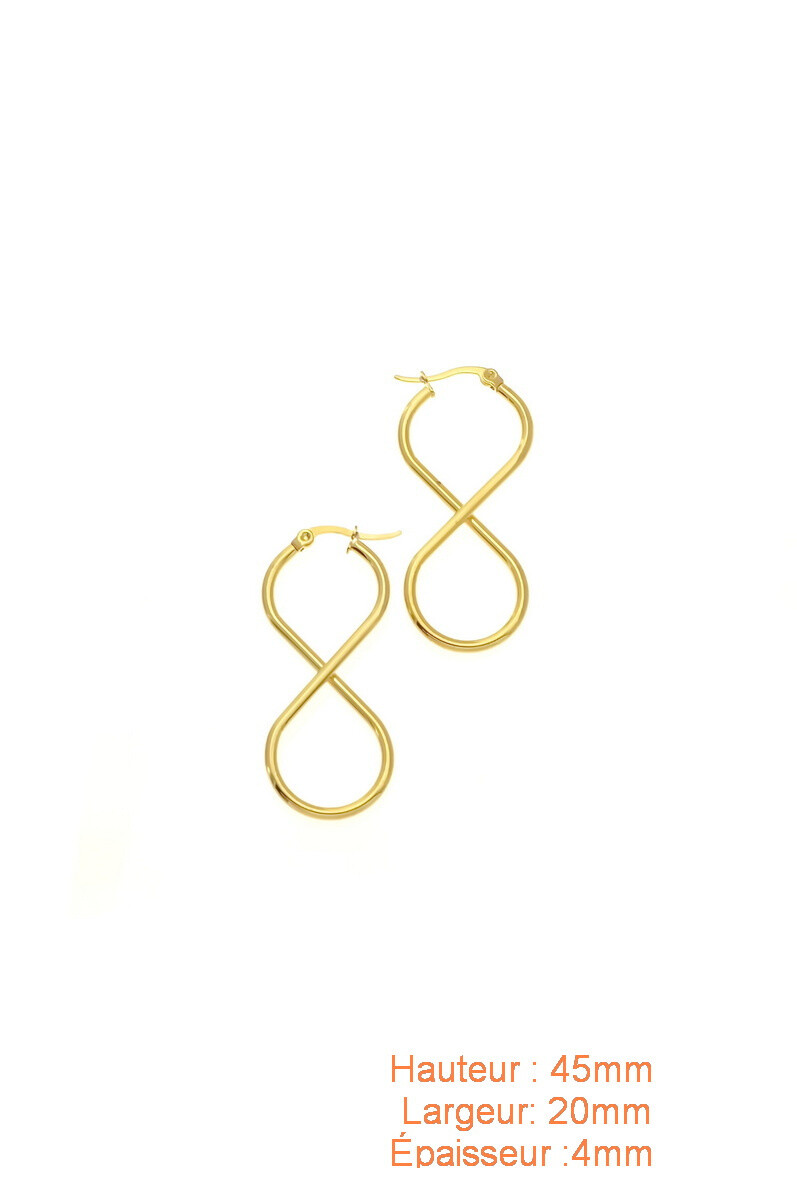 Wholesaler LILY CONTI-L&C Bijoux - Earrings-Stainless Steel