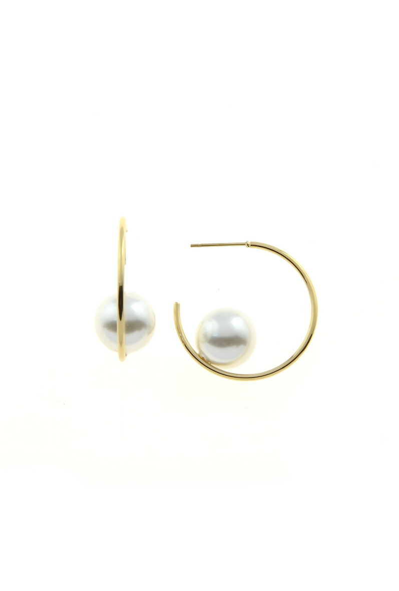 Wholesaler LILY CONTI-L&C Bijoux - Hoop Earrings-Stainless Steel