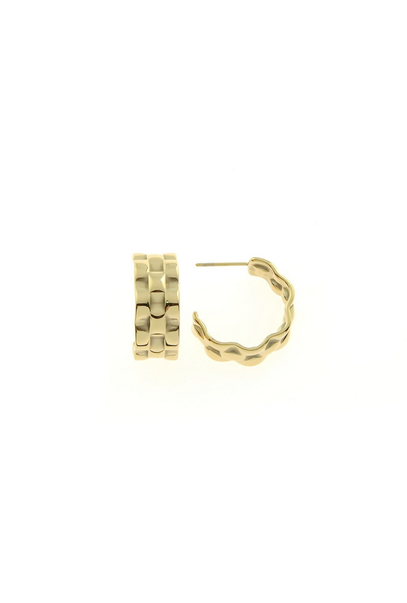 Wholesaler LILY CONTI-L&C Bijoux - Hoop Earrings-Stainless Steel