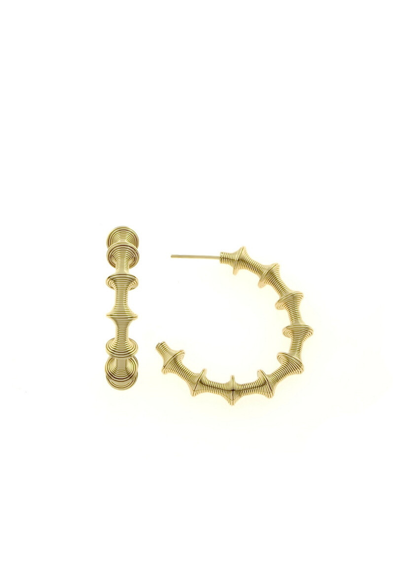 Wholesaler LILY CONTI-L&C Bijoux - Hoop Earrings-Stainless Steel.