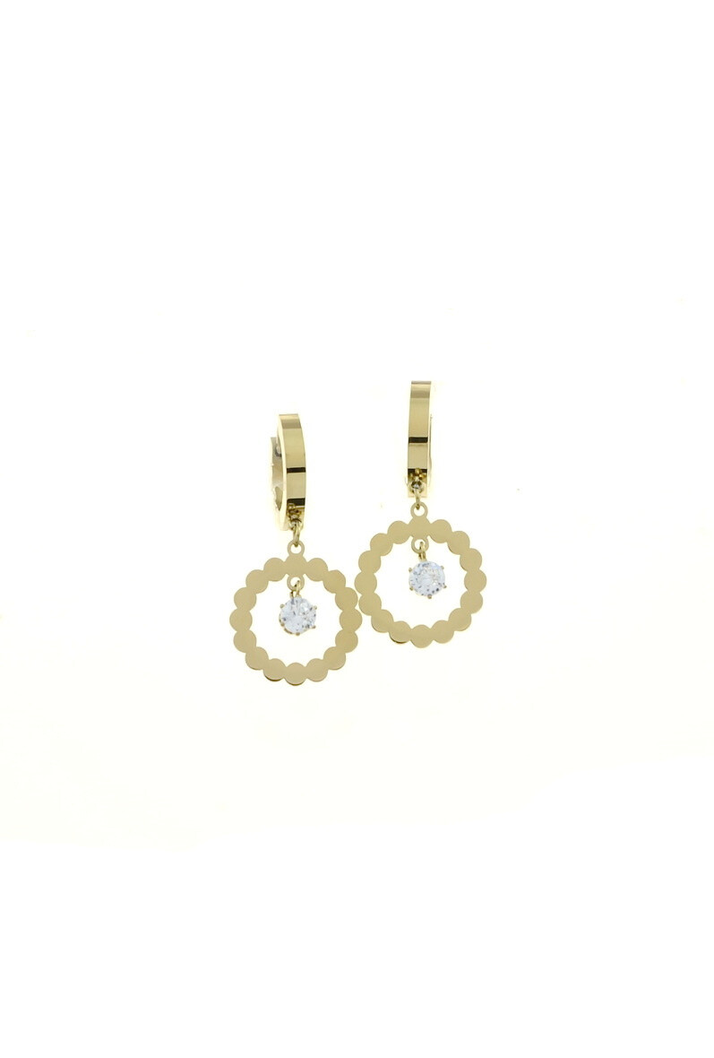 Wholesaler LILY CONTI-L&C Bijoux - Hoop Earrings-Stainless Steel