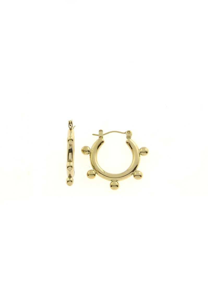 Wholesaler LILY CONTI-L&C Bijoux - Hoop Earrings-Stainless Steel.