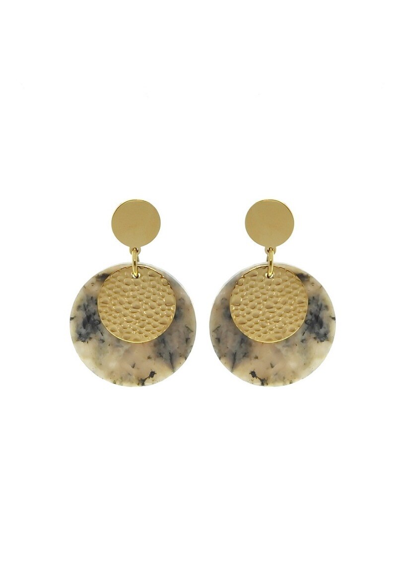 Grossiste LILY CONTI - Boucles d'Oreilles  Acier-pierres